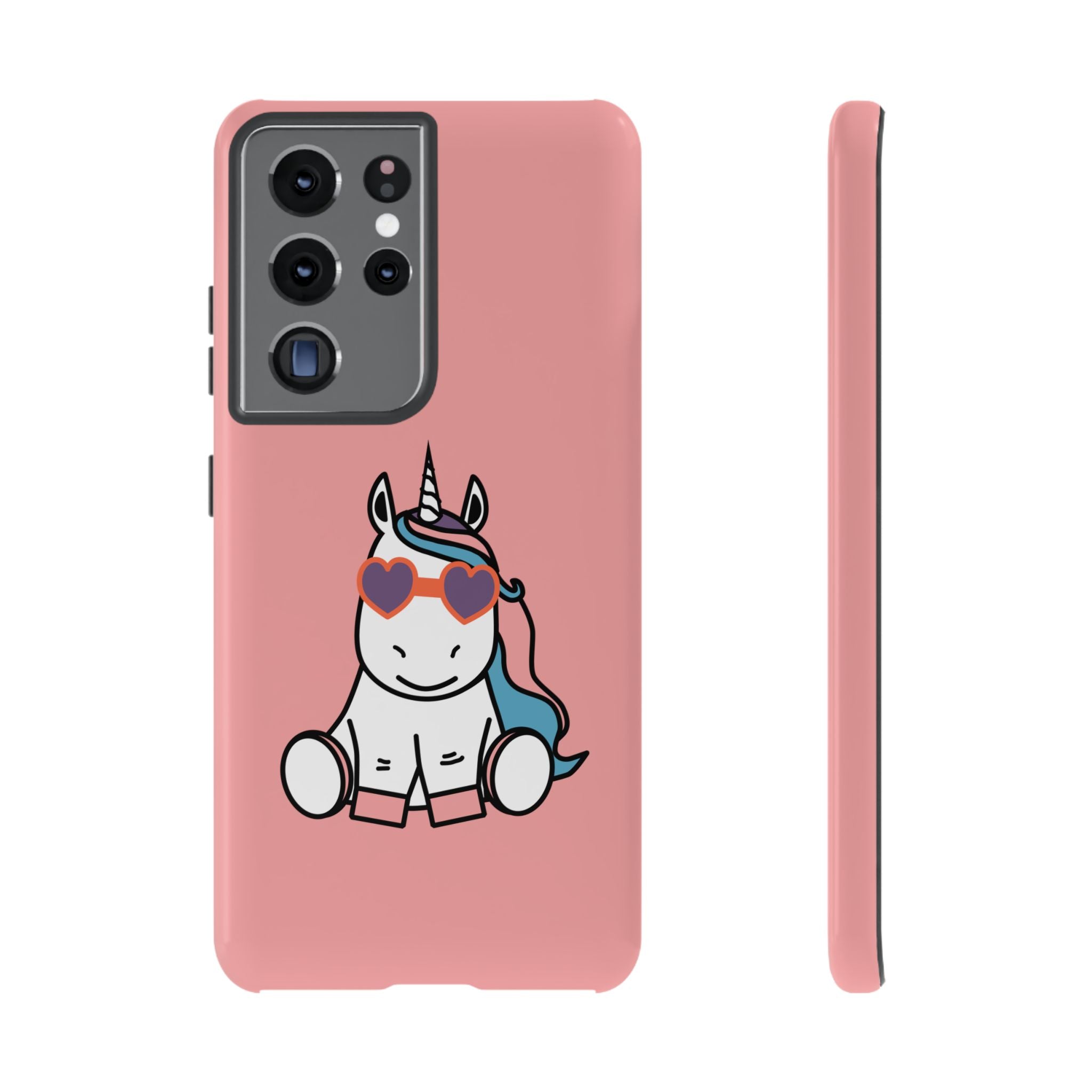Kawaii Unicorn Tough Cases for iPhone Galaxy and Google Pixel