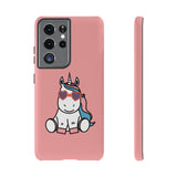 Kawaii Unicorn Tough Cases for iPhone Galaxy and Google Pixel