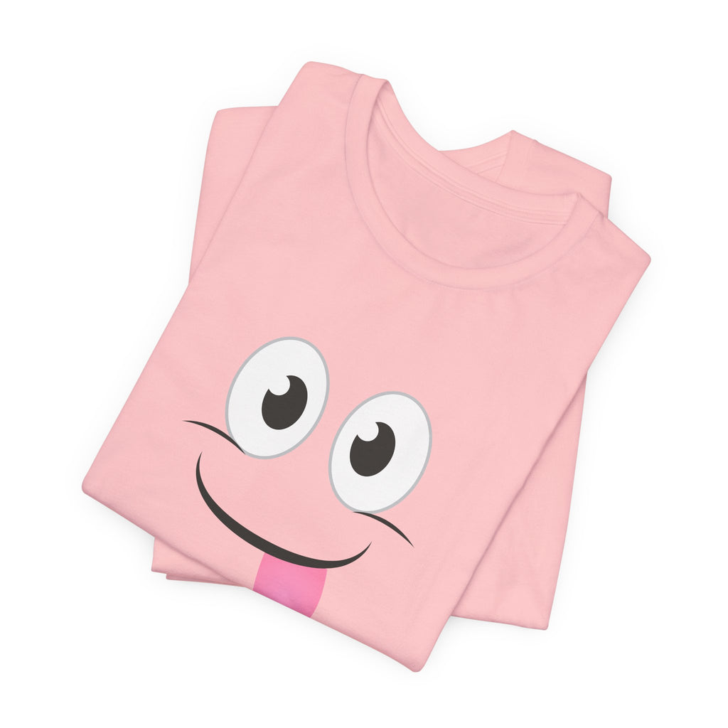 Yum Smile T-Shirt, Cute Graphic Tee, Food Lover Gift, Unisex Top, Funny Saying Shirt, Short Sleeve Tee