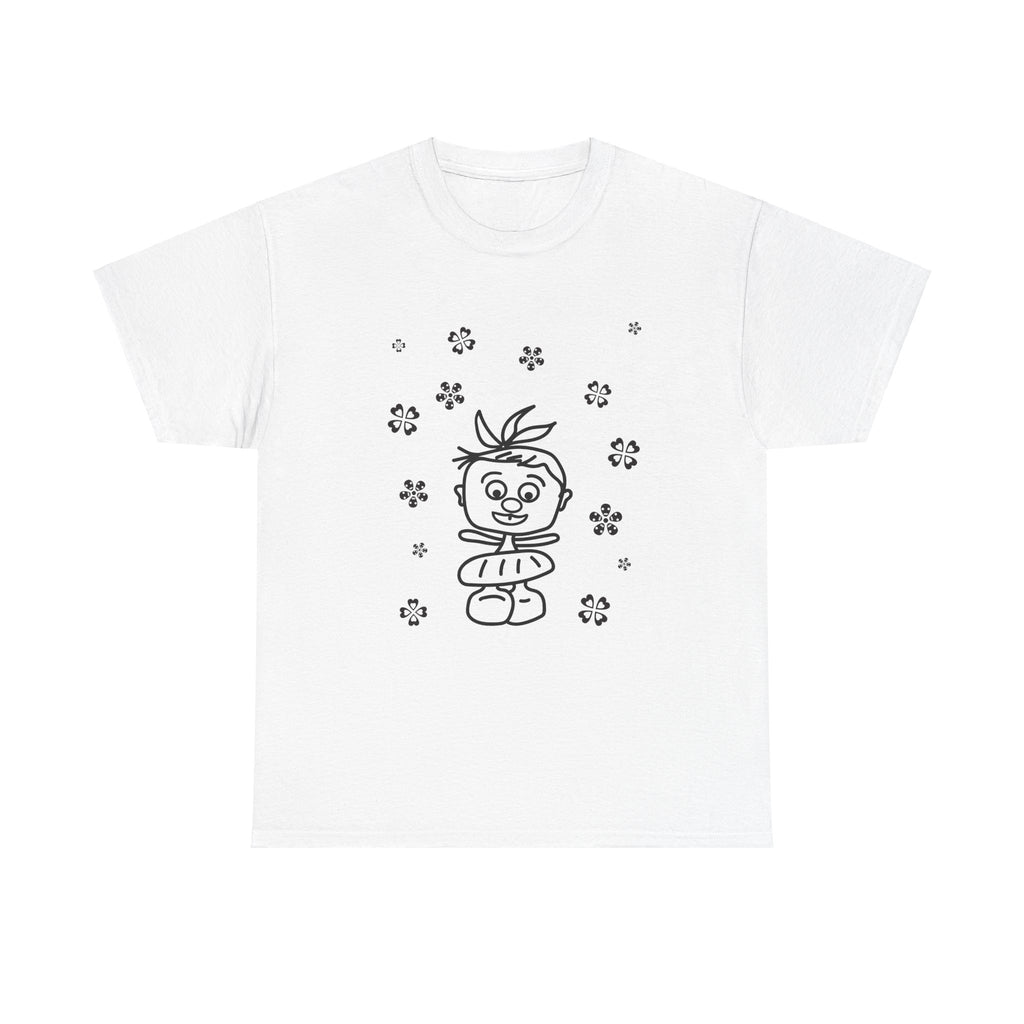 Camila's Flowers Heavy Cotton Tee