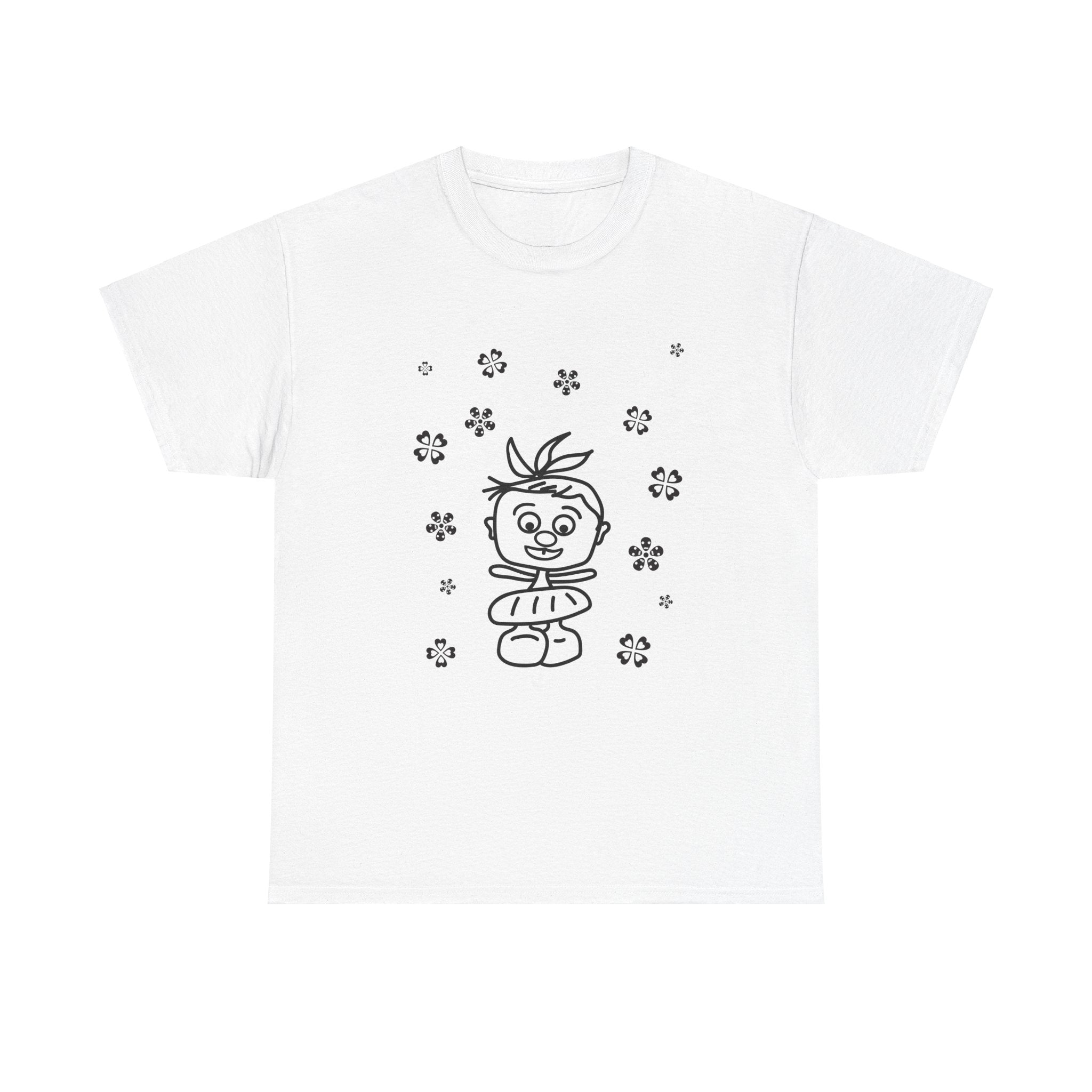 Camila's Flowers Heavy Cotton Tee