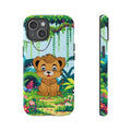 Cute Lion in the Jungle Tough Cases