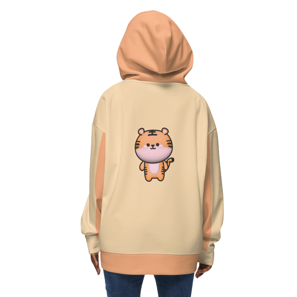 Kawaii Tigeer Women's Relaxed Fit Hoodie-Super Heavy 375g