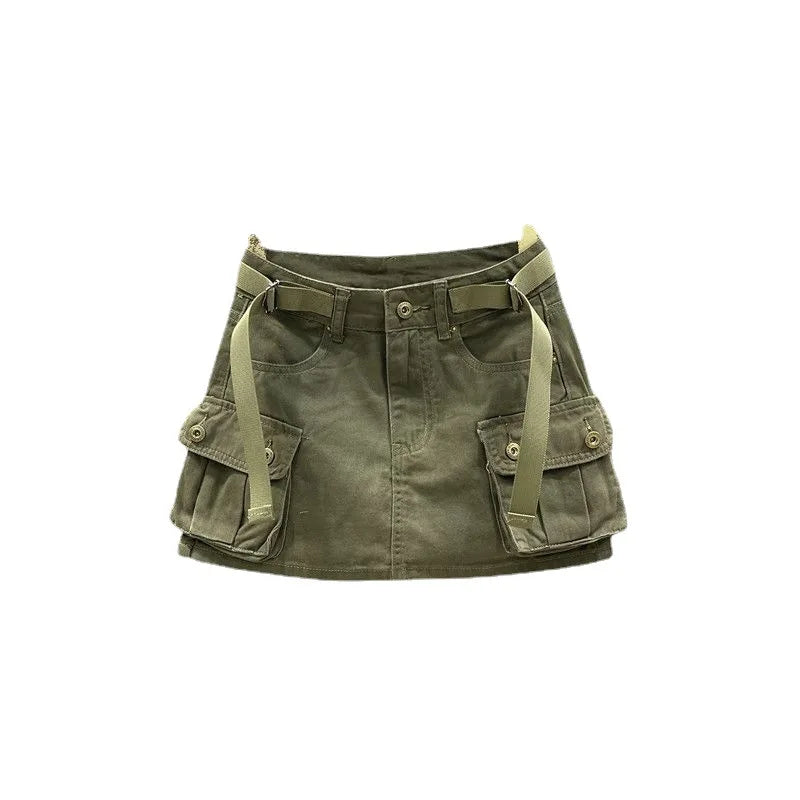 Women’s Summer Denim Mini Skirt – Casual Short Skirt with Pockets | Cute Fashion Outfit