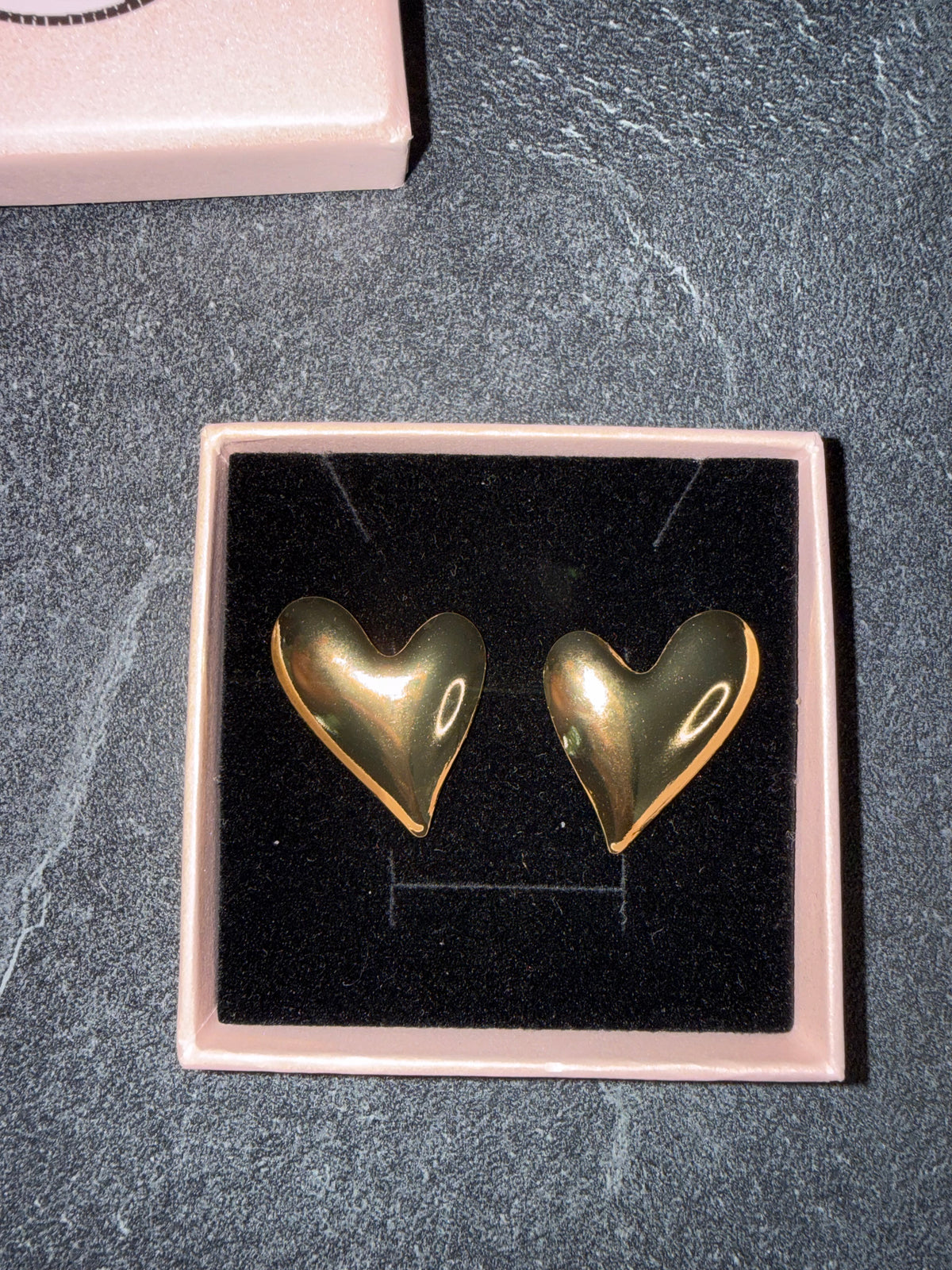 Gold-Tone Statement Earrings – Cute Stainless Steel Style Jewelry