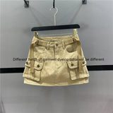 Women’s Summer Denim Mini Skirt – Casual Short Skirt with Pockets | Cute Fashion Outfit