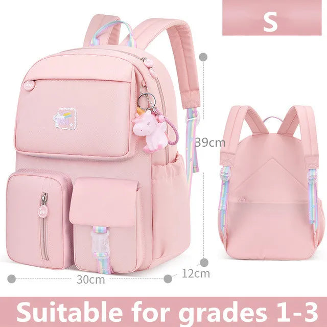 Korean fashion shoulder school bag (Waterproof)