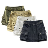 Women’s Summer Denim Mini Skirt – Casual Short Skirt with Pockets | Cute Fashion Outfit