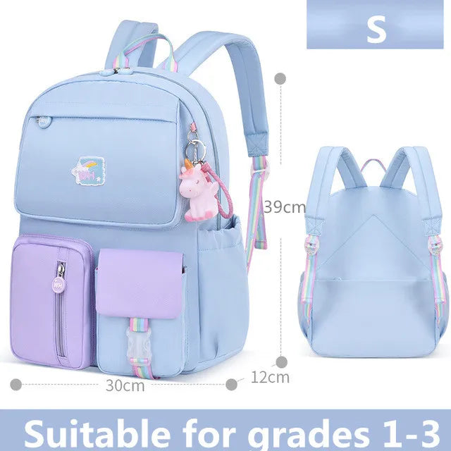 Korean fashion shoulder school bag (Waterproof)