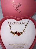 Red Heart Bracelet – Red Heart Stainless Steel Bracelet | Gold & Silver