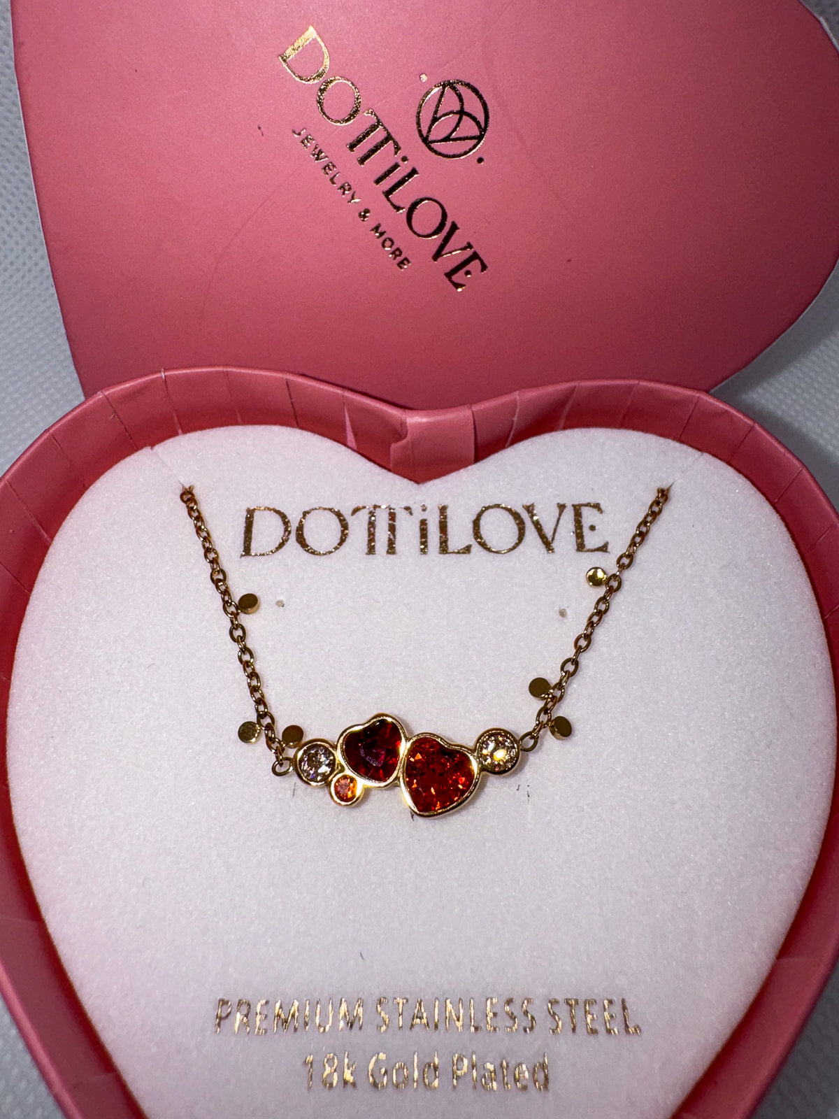 Red Heart Bracelet – Red Heart Stainless Steel Bracelet | Gold & Silver