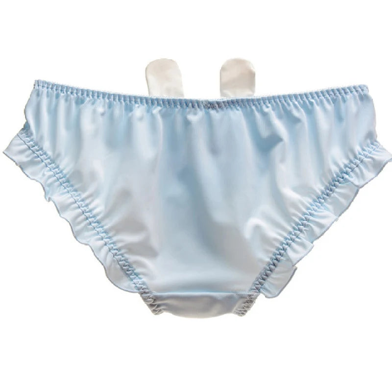 White Lolita Bunny Panties | Kawaii Ruffle Underwear