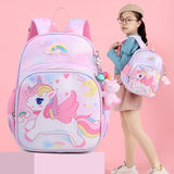New Unicorn Backpack for Girls – Cartoon Pink Princess School Bag | Kids Satchel, Kindergarten Bookbag, Mochila Infantil Escolar