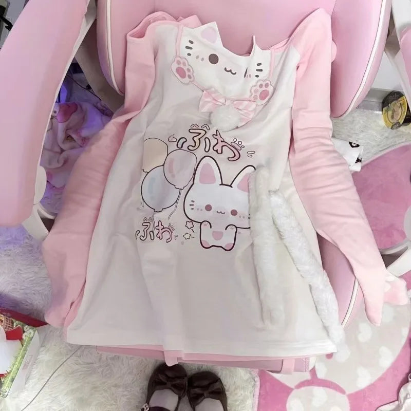 Kawaii Butterfly Off Shoulder Top – Pink Lace Anime Y2K Shirt