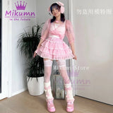 Mikumn Harajuku Lace Ruffle Shorts Skirt – Kawaii Y2K Lolita Bloomers | Elastic Waist Safety Pants