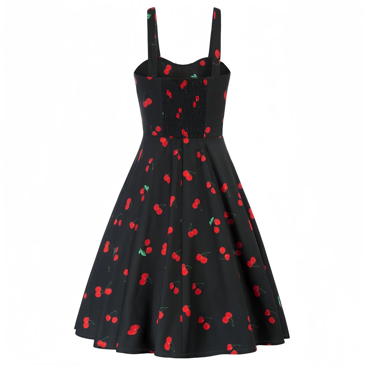 Summer 2024 Vintage Dresses - Strapless Rockabilly Style in Floral, Dot, & Strawberry Prints