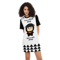 Short-Sleeve T-Shirt Dress I am a black sheep but a cute sheep