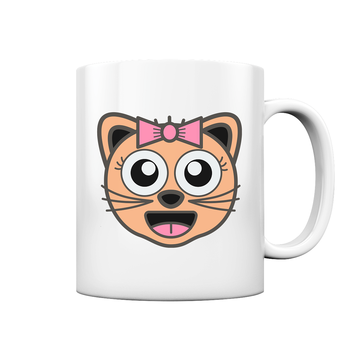 Kawaii Mug I Love Cats - Tasse glossy - Caty - Tasse glossy