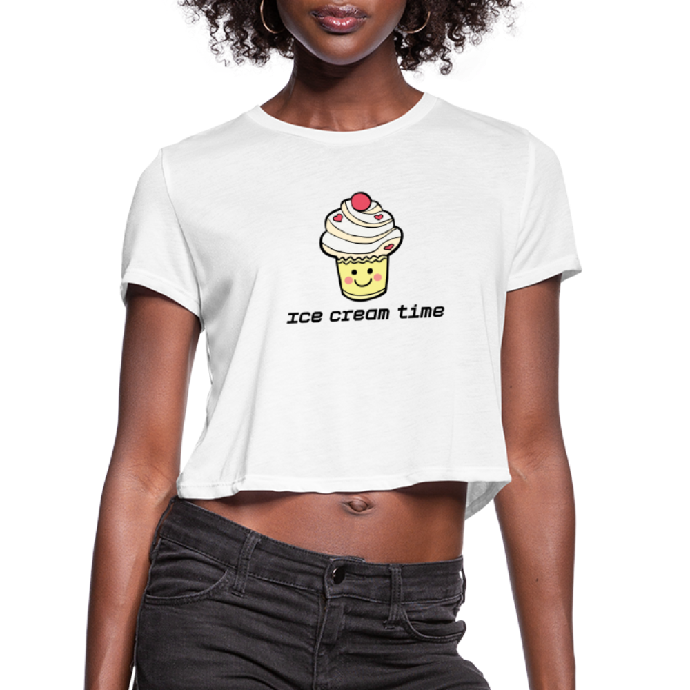 Ice cream time T-Shirt - white