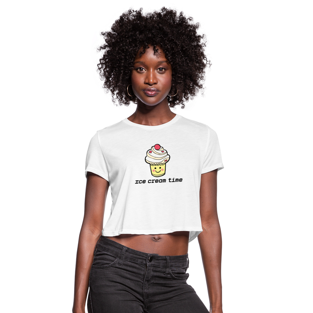 Ice cream time T-Shirt - white