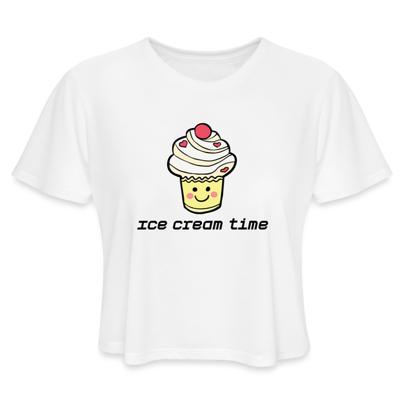 Ice cream time T-Shirt - white