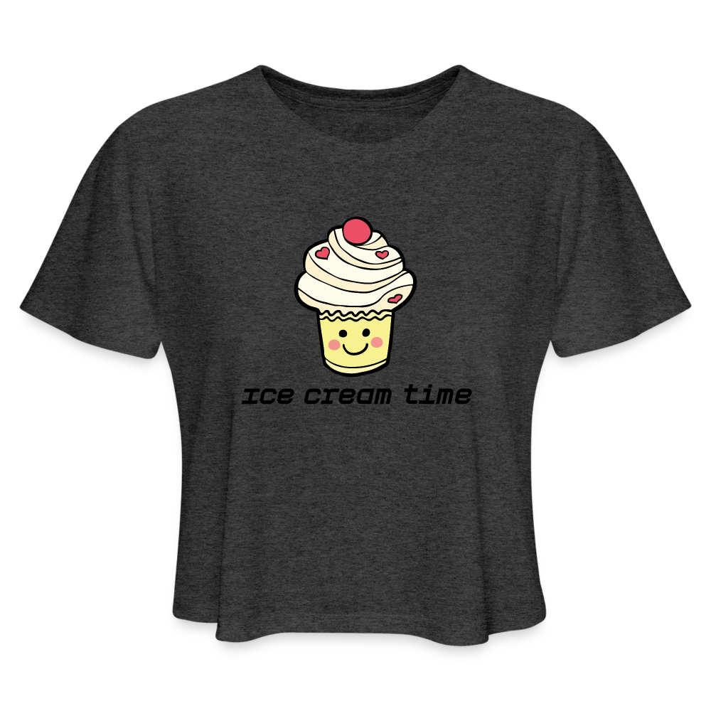 Ice cream time T-Shirt - deep heather