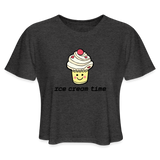 Ice cream time T-Shirt - deep heather