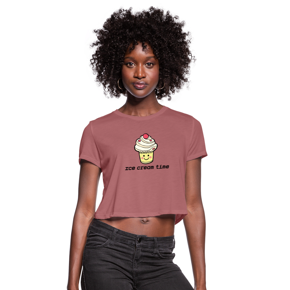 Ice cream time T-Shirt - mauve