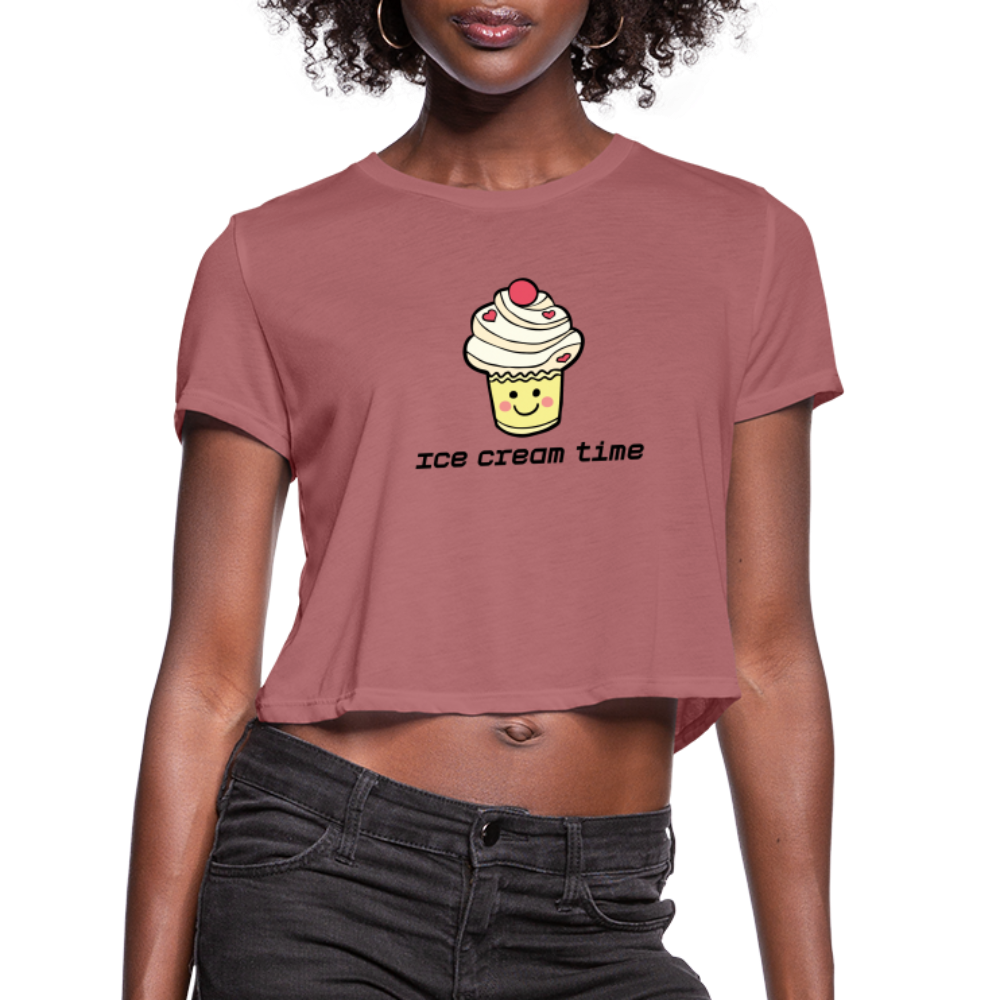 Ice cream time T-Shirt - mauve