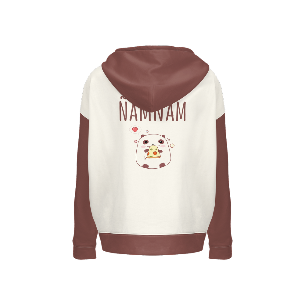 Kawaii Panda Cheese Women’s Relaxed Fit Hoodie-Super Heavy 375g