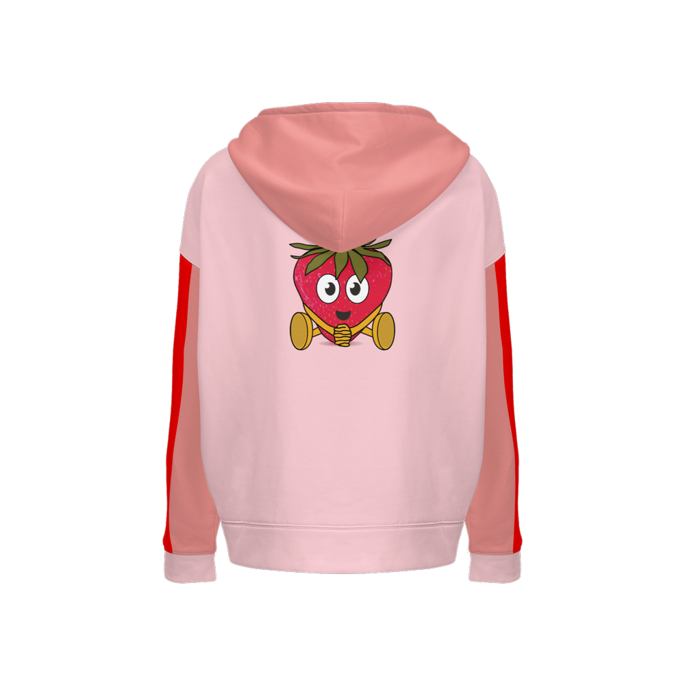 Cute Strawberry Relaxed Fit Hoodie