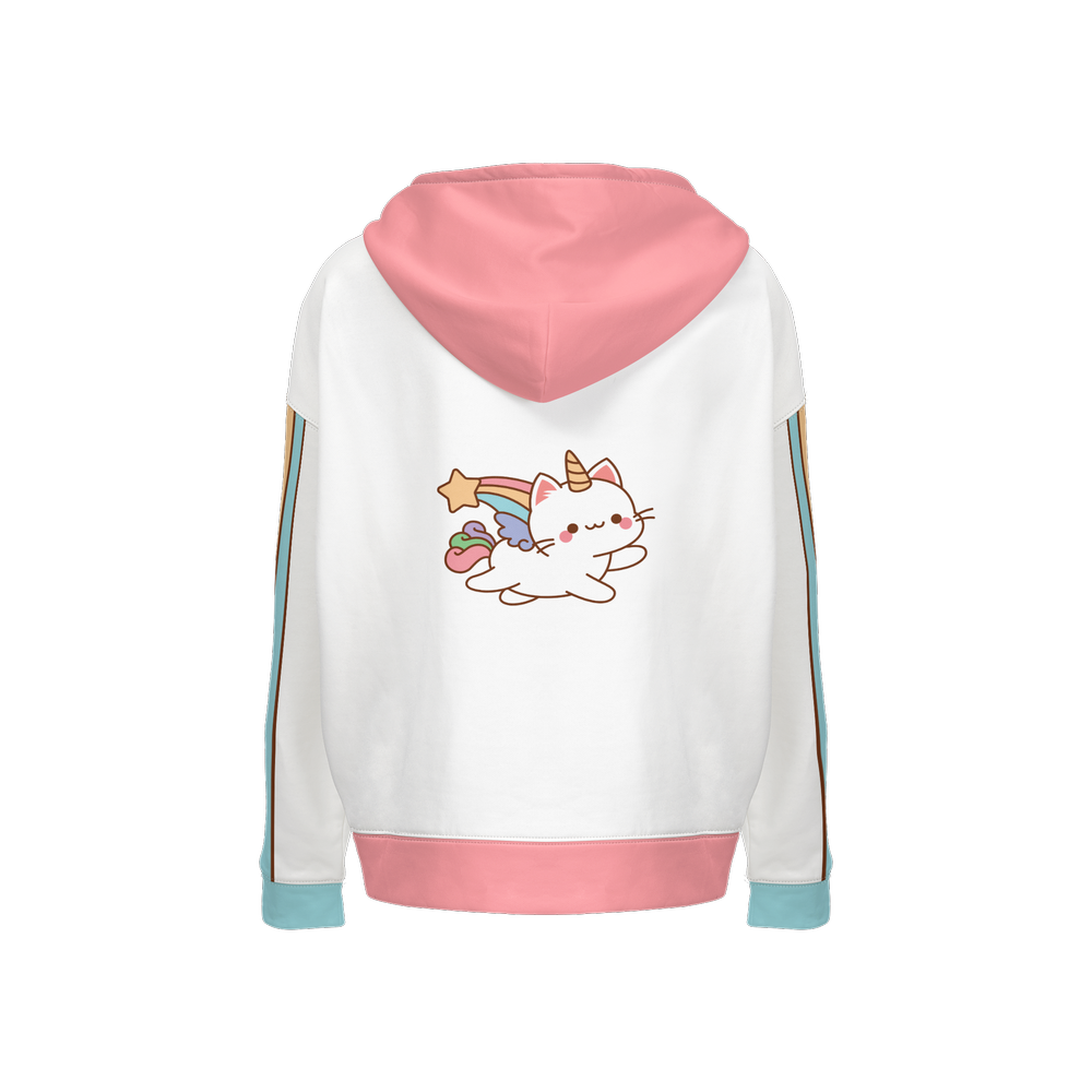 Kawaii Cats Relaxed Fit Hoodie-Super Heavy 375g