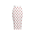 Kawaii Strawberry Back Split Pencil Skirt Knit
