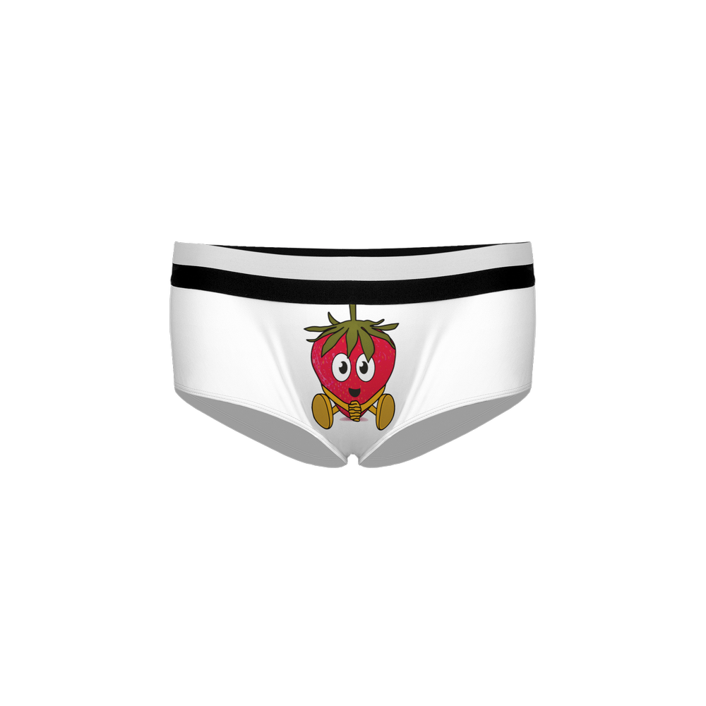 Women’s Modern Strawberry Boyshorts