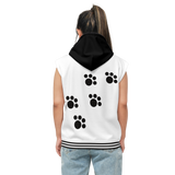 I love kawaii dogs sleeveless pullover hoodie