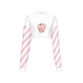 Cute Chick Cropped Crewneck Sweatshirt