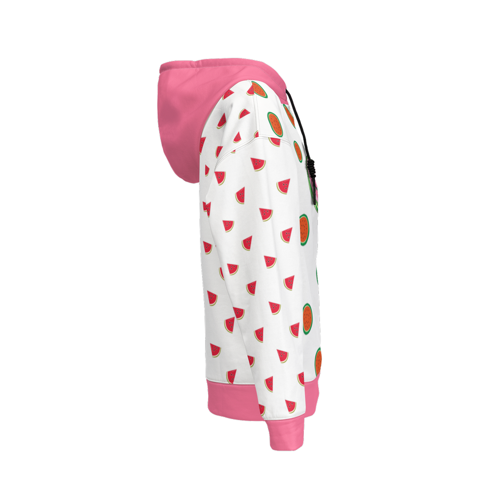 Kawaii Watermelon Relaxed Fit Hoodie-Super Heavy 375g