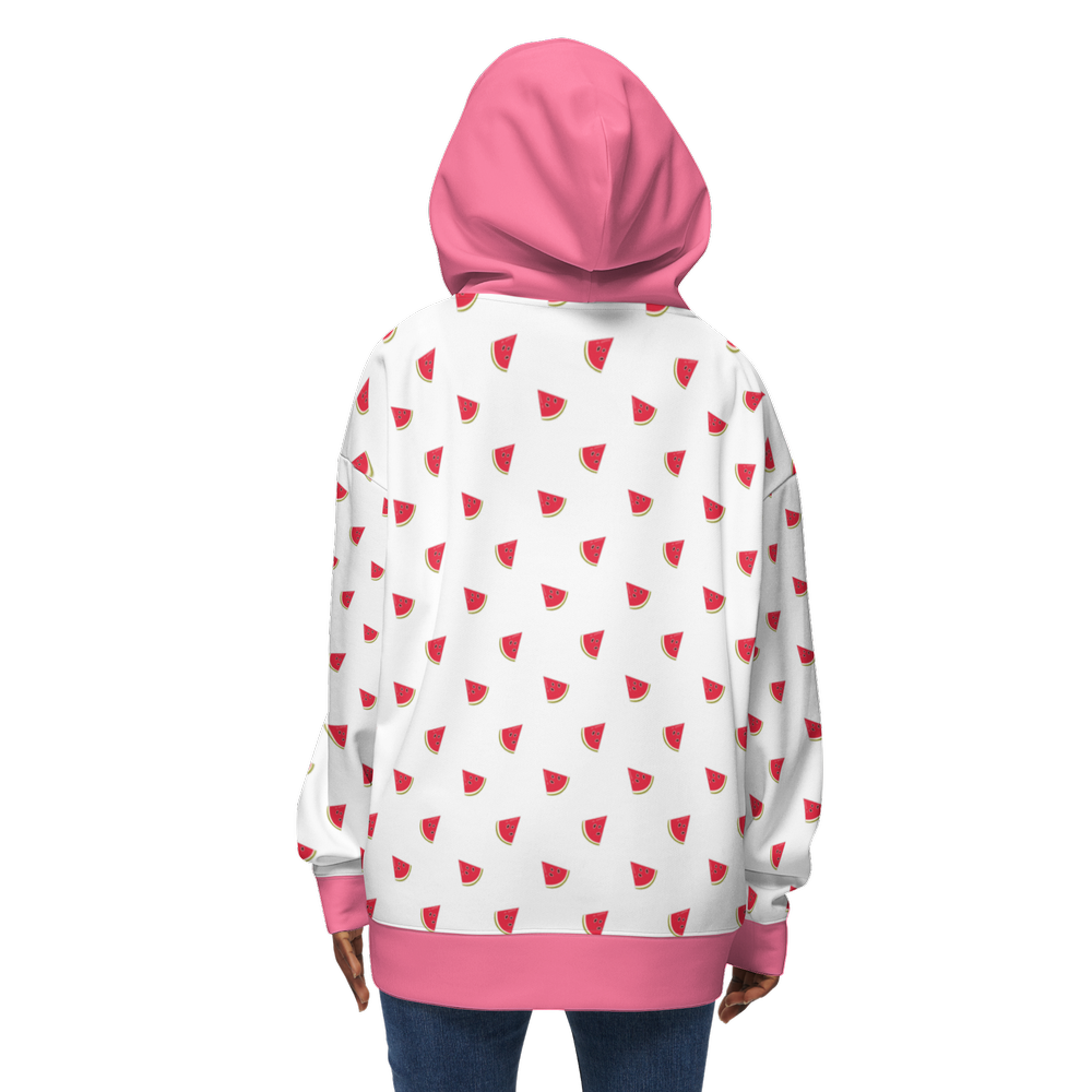Kawaii Watermelon Relaxed Fit Hoodie-Super Heavy 375g