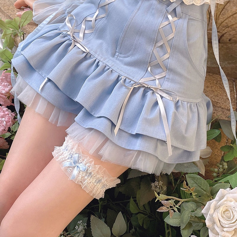 Kawaii Elegant Mini Skirt Summer