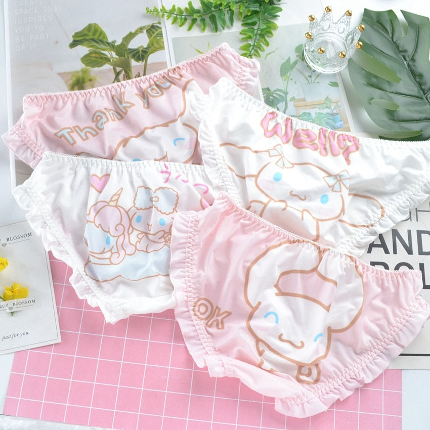 Kawaii Cartoon Women Panties