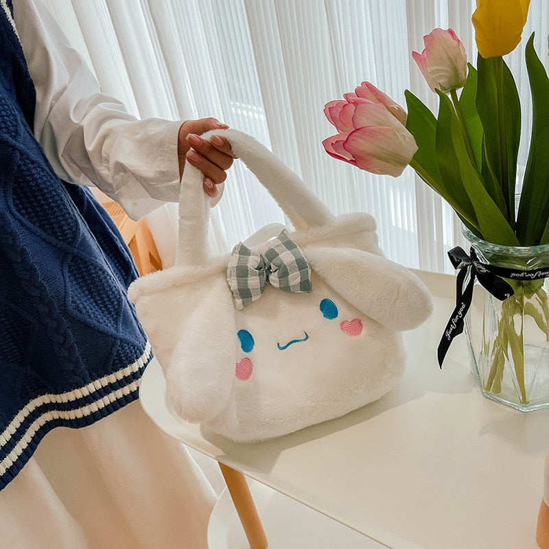 Kawaii Cinnamoroll My Melody Kuromi Plush Bag