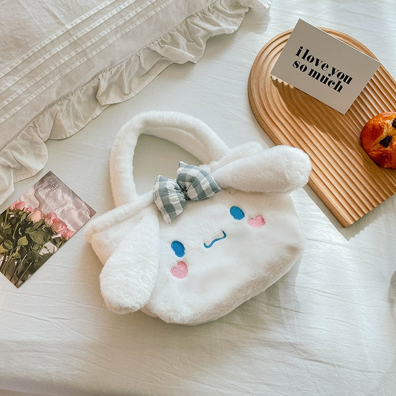 Kawaii Cinnamoroll My Melody Kuromi Plush Bag