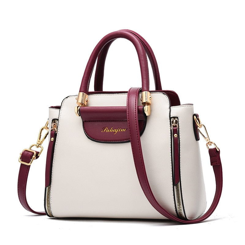 Luxury handbag for women - Designer PU leather handbag