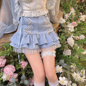 Kawaii Elegant Mini Skirt Summer