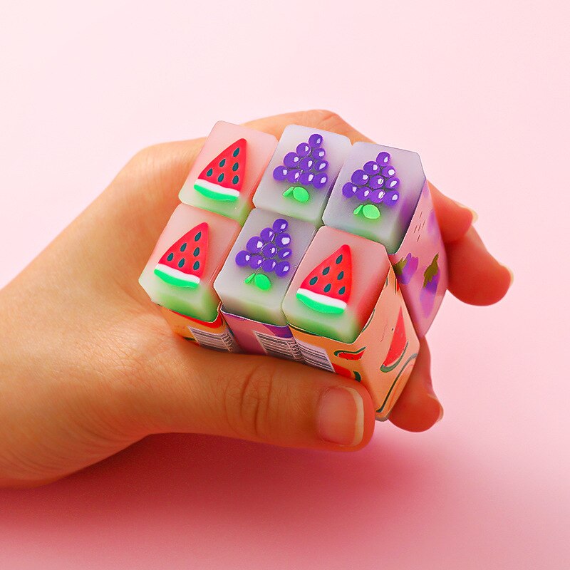 3 pcs/lot kawaii Fruit Eraser Rubbers