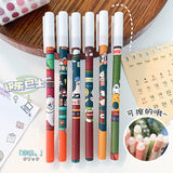 6pcs Cute Mixed Gel Pens