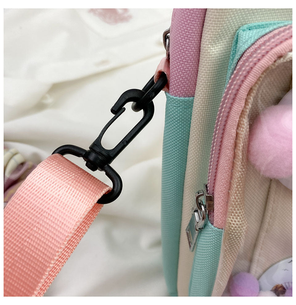 Japanese High School Girls Handbags Transparent