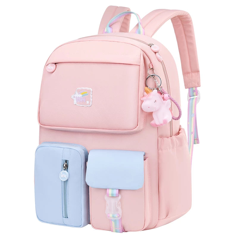 Korean fashion shoulder school bag (Waterproof)