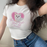 Cute heart grunge T-shirt
