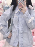 Kawaii Lolita Shirt Sweet Long Sleeve Blouse